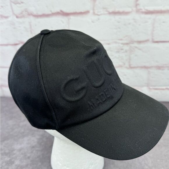 Gucci Unisex Embossed Logo Baseball Hat Cap Small - Picture 5 of 15